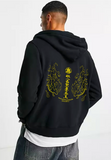 熱血11週年台慶 - 做人最緊要正直Hoodie(黑色)