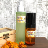 有機金盞花潔面泡爽膚水連止汗產品套裝