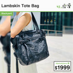Blackyard - Lambskin Tote Bag(BHE1087)