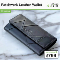 Hiroshima - Patchwork Leather Wallet(SHR1799)