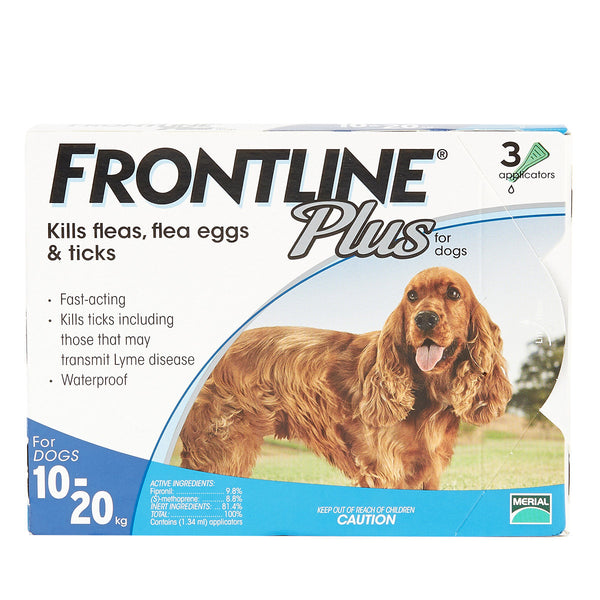 Frontline Plus 10-20kg犬殺蝨滴加強版