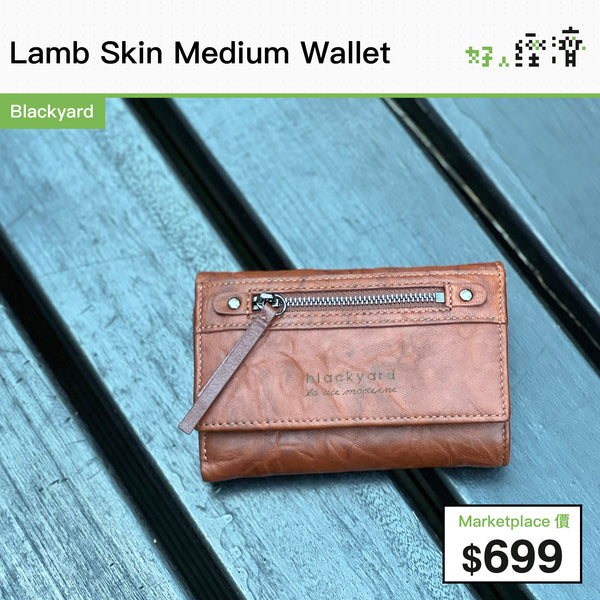Blackyard - Lamb Skin Medium Wallet(SHE1085)